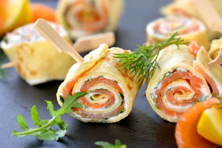 canapes lachs